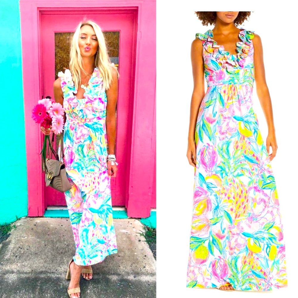 Lilly Pulitzer Maxi Dress L